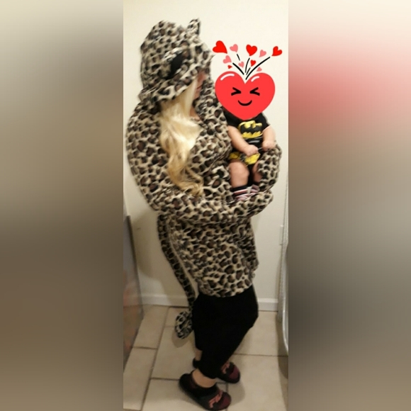 Torrid x Legs Avenue Leopard Cozy Dress Costume Size 1X/2X - Picture 4 of 11